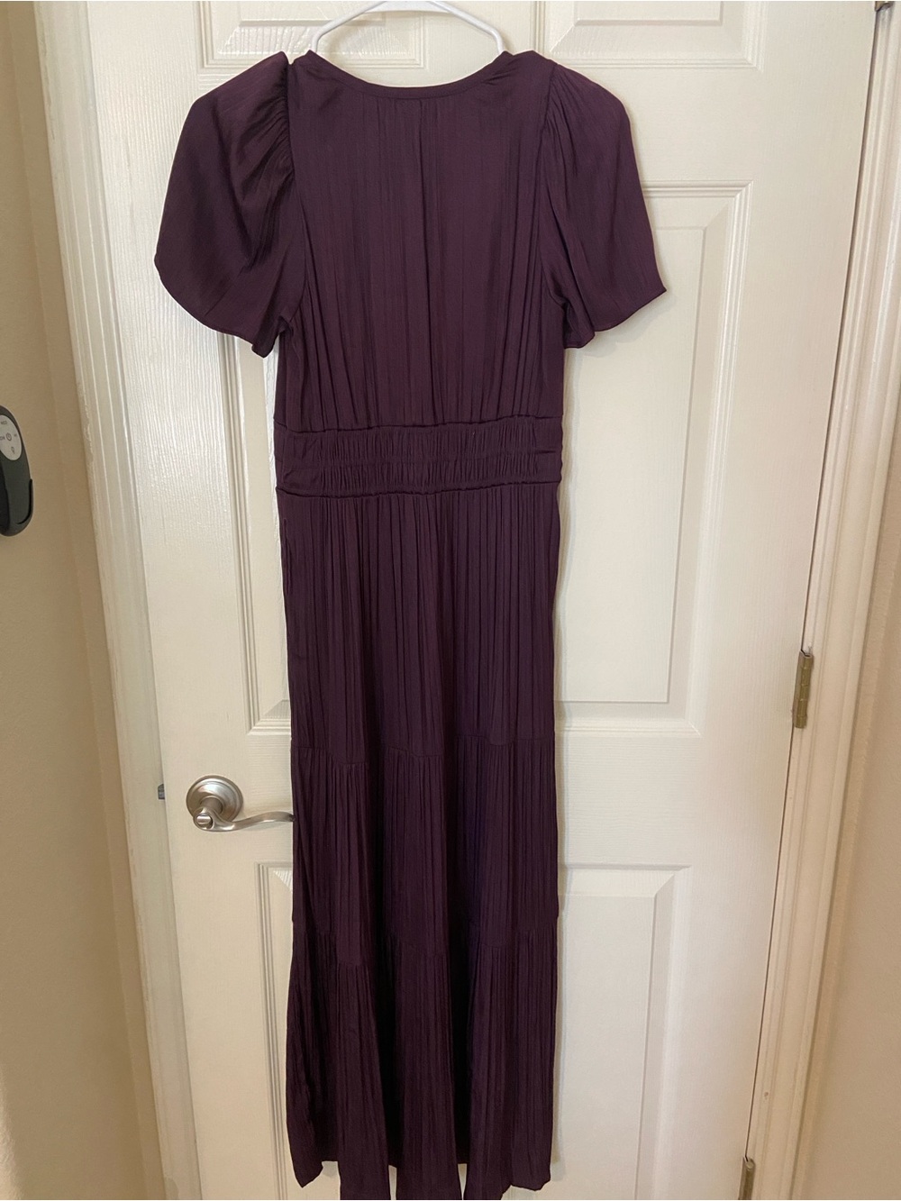 Anthropologie Somerset Silk/Satin Maxi Dress - Picture 6 of 6